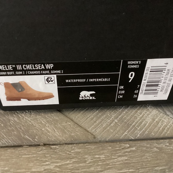 SOREL Emelie III Waterproof Chelsea Boot (Women) 9M - Picture 8 of 8